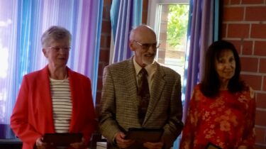 Jubilarehrung bei 150-Jahrfeier für 70-jährige Mitgliedschaft