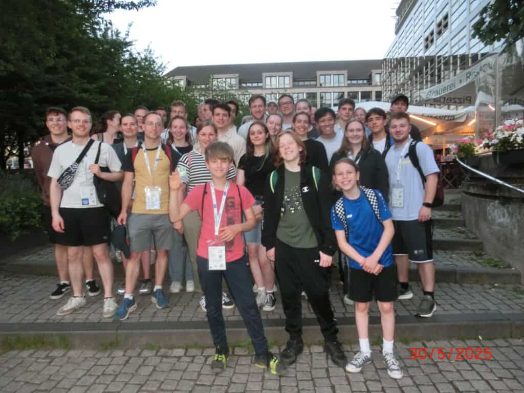 Teilnehmer beim Deutschen Turnfest